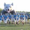 The Wolfpack takes the field on The Ridge for the first time this year. PHOTO BY KELLEY PEARSON